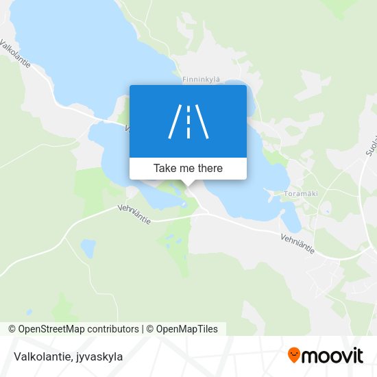 Valkolantie map