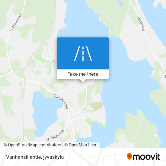 Vanhansillantie map