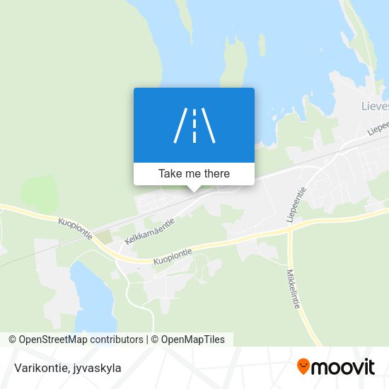 Varikontie map