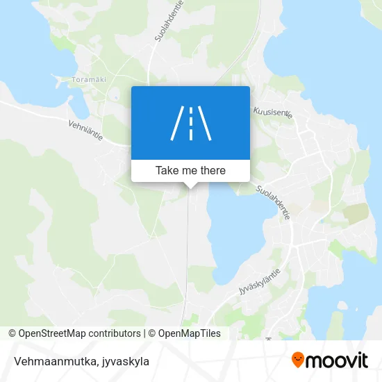 Vehmaanmutka map