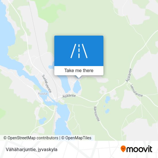 Vähäharjuntie map