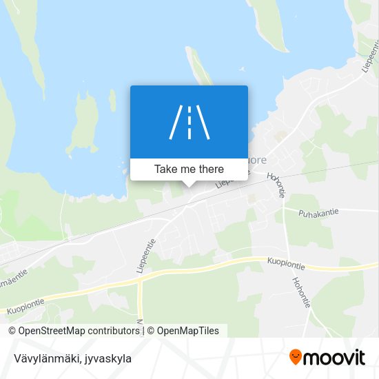 Vävylänmäki map