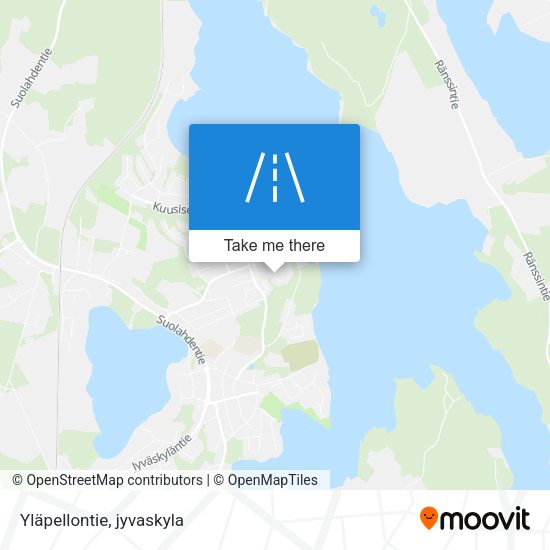 Yläpellontie map