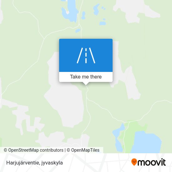 Harjujärventie map