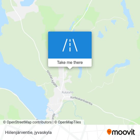 Hiilenjärventie map
