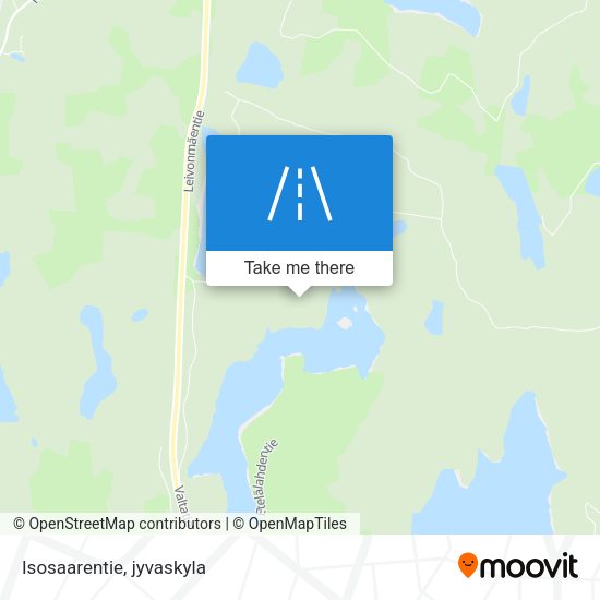 Isosaarentie map