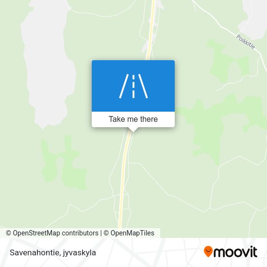 Savenahontie map