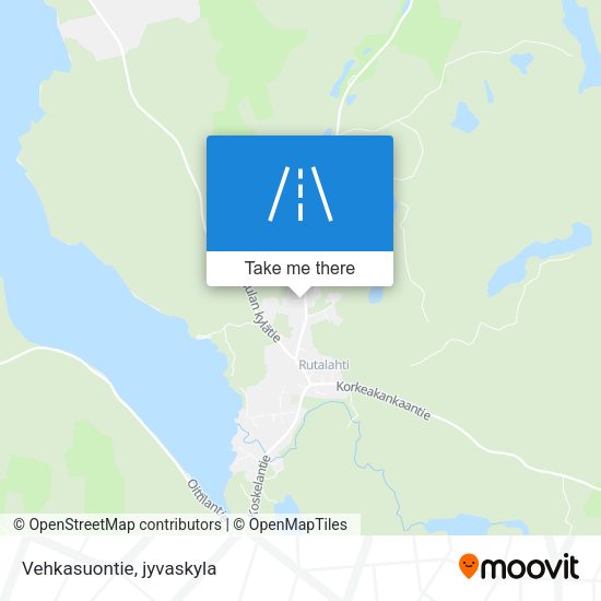 Vehkasuontie map