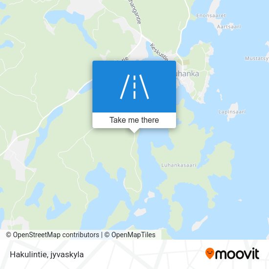 Hakulintie map