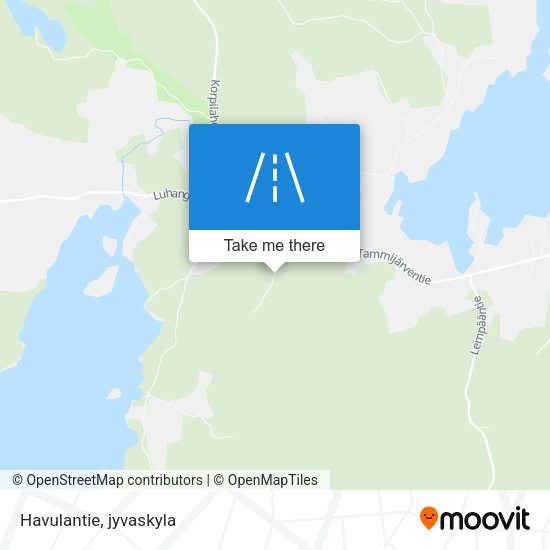 Havulantie map