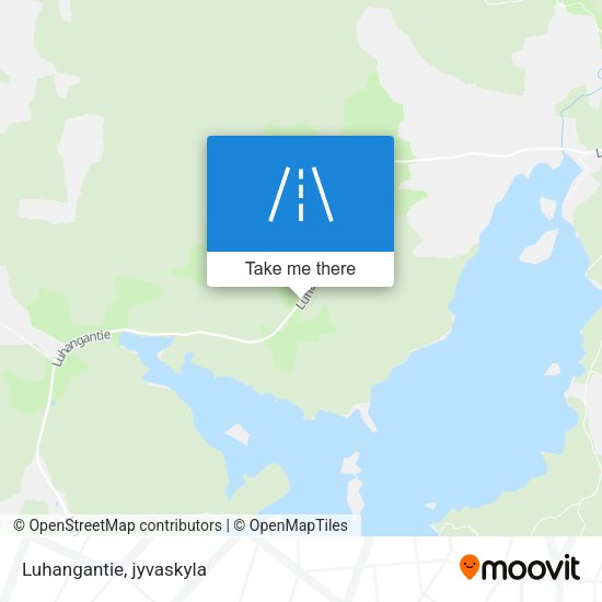 Luhangantie map