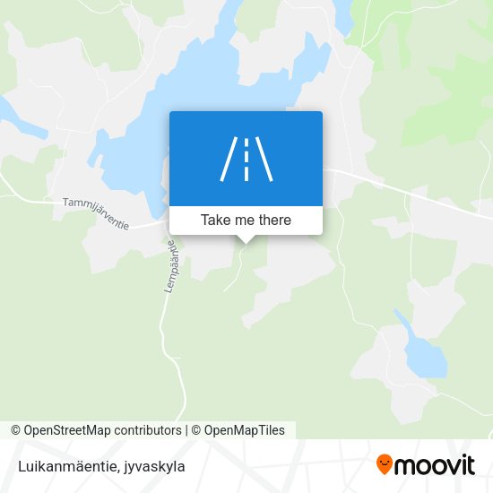 Luikanmäentie map