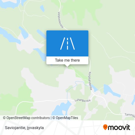 Saviojantie map