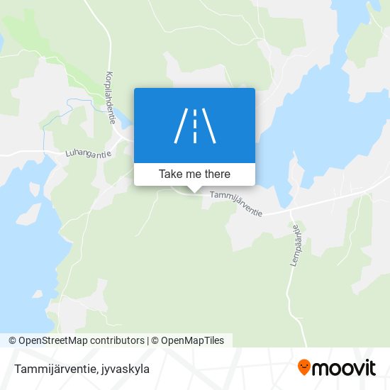 Tammijärventie map