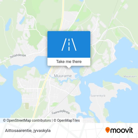 Aittosaarentie map