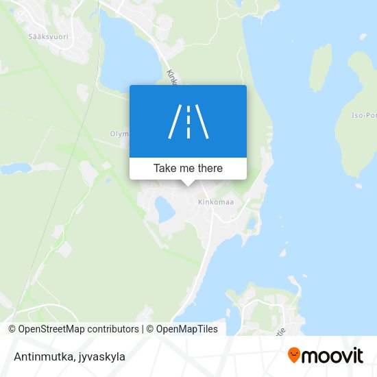 Antinmutka map