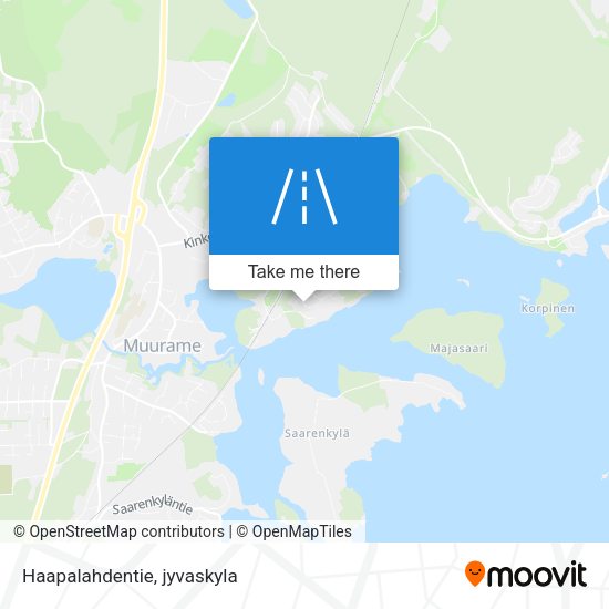 Haapalahdentie map