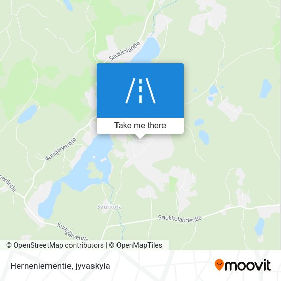 Herneniementie map