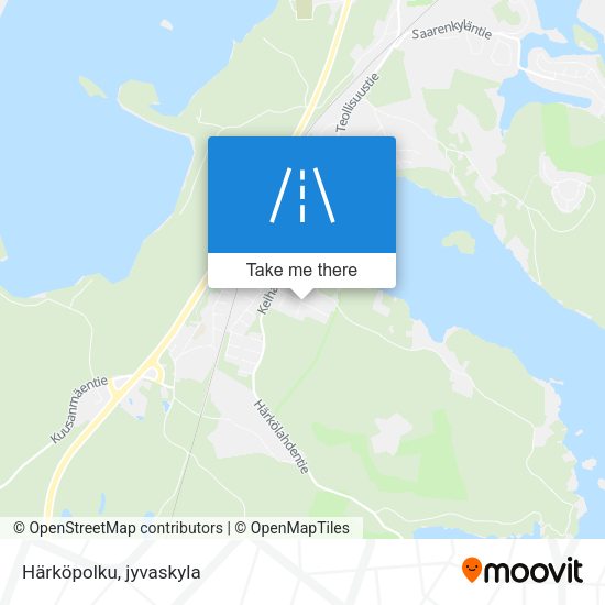 Härköpolku map