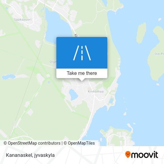 Kananaskel map