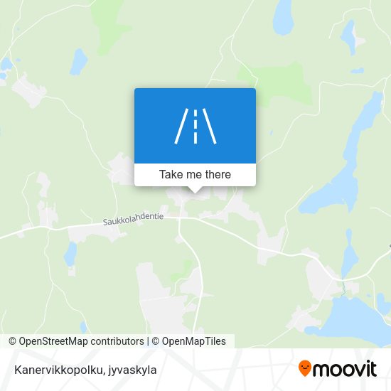 Kanervikkopolku map