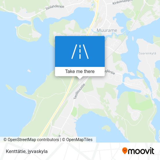 Kenttätie map