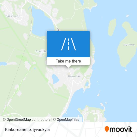 Kinkomaantie map