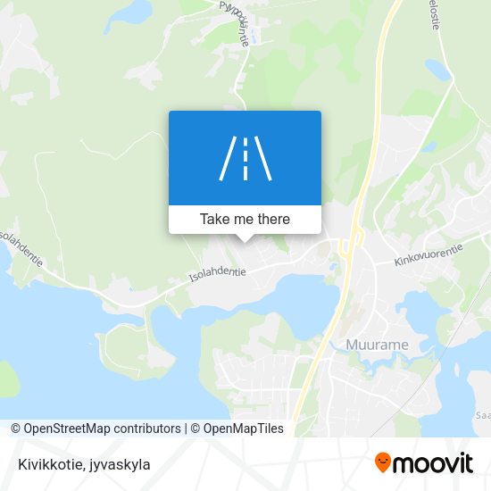 Kivikkotie map