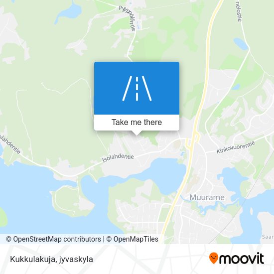 Kukkulakuja map