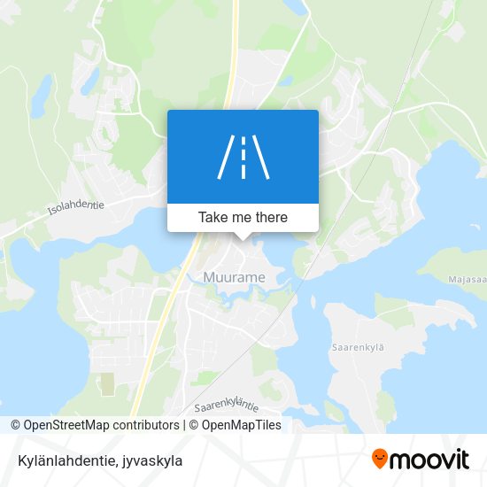 Kylänlahdentie map