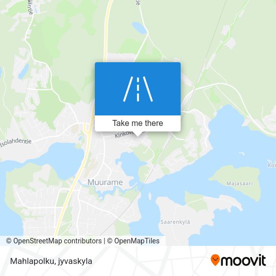 Mahlapolku map