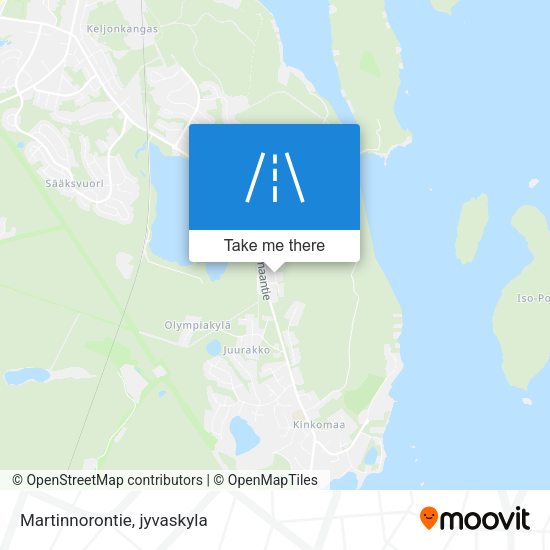 Martinnorontie map