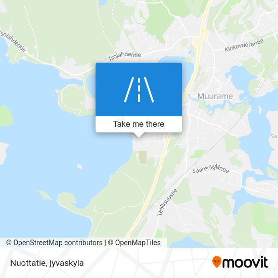 Nuottatie map
