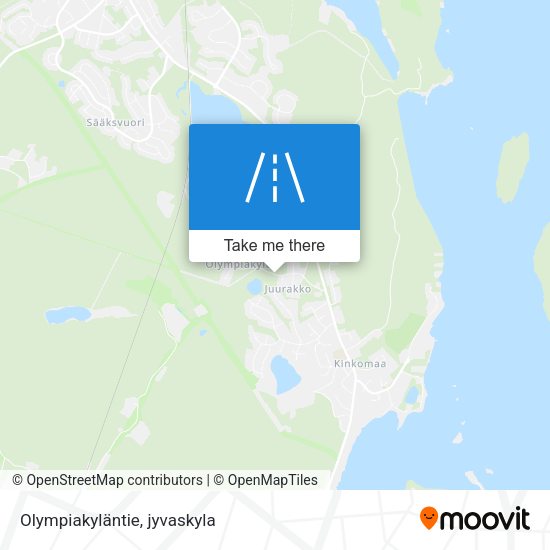 Olympiakyläntie map