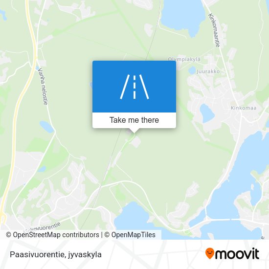 Paasivuorentie map