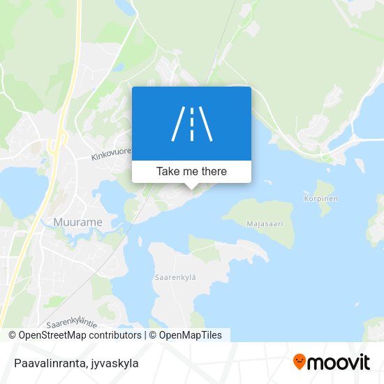 Paavalinranta map