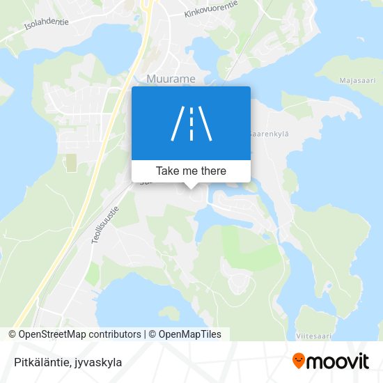 Pitkäläntie map