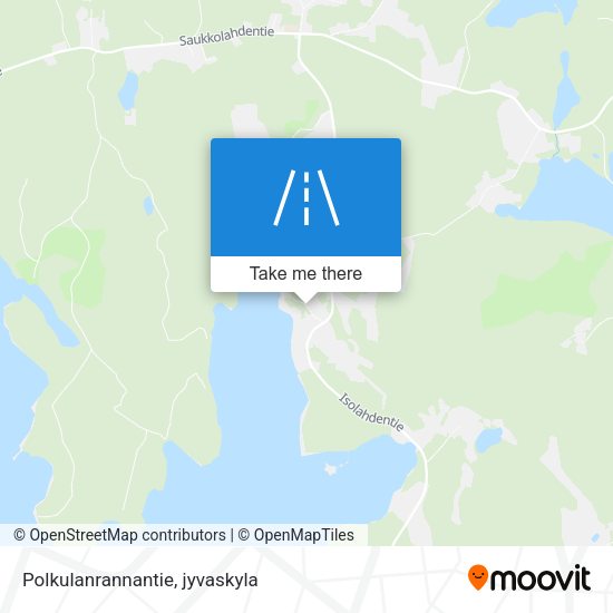 Polkulanrannantie map