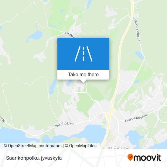 Saarikonpolku map