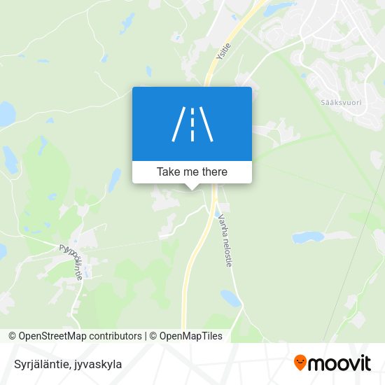 Syrjäläntie map