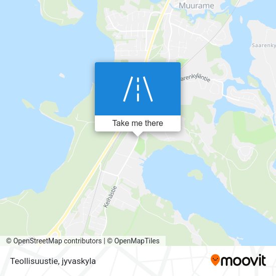 Teollisuustie map