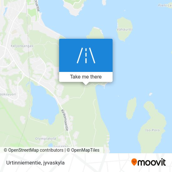 Urtinniementie map
