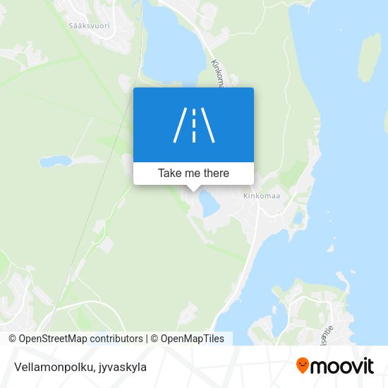 Vellamonpolku map
