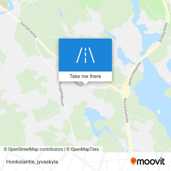 Honkolantie map