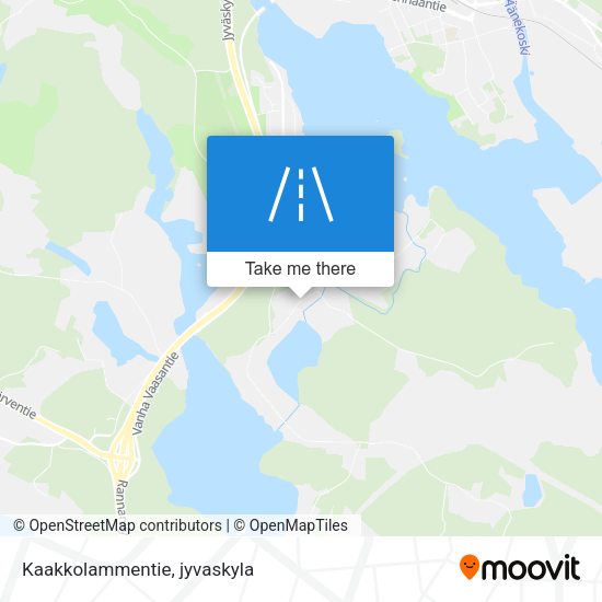 Kaakkolammentie map