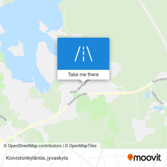 Koivistonkyläntie map