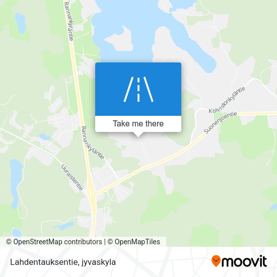 Lahdentauksentie map