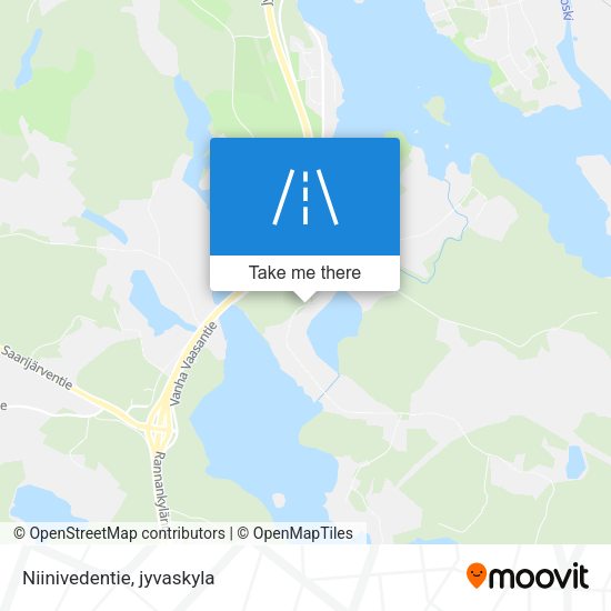 Niinivedentie map