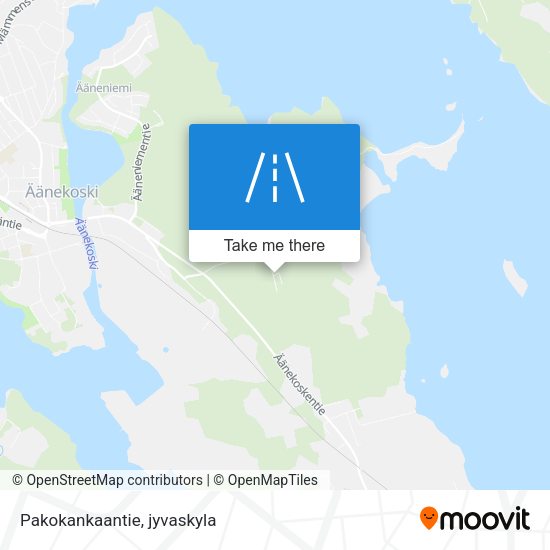 Pakokankaantie map