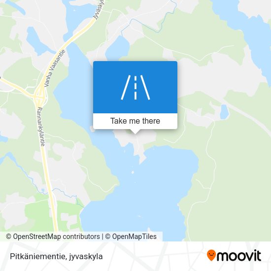 Pitkäniementie map